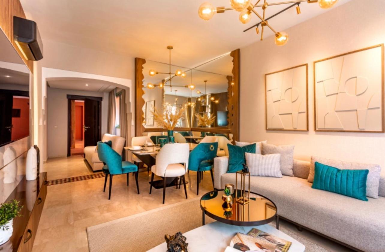 Logement De Luxe Avec Piscine, Hivernage مراكش المظهر الخارجي الصورة