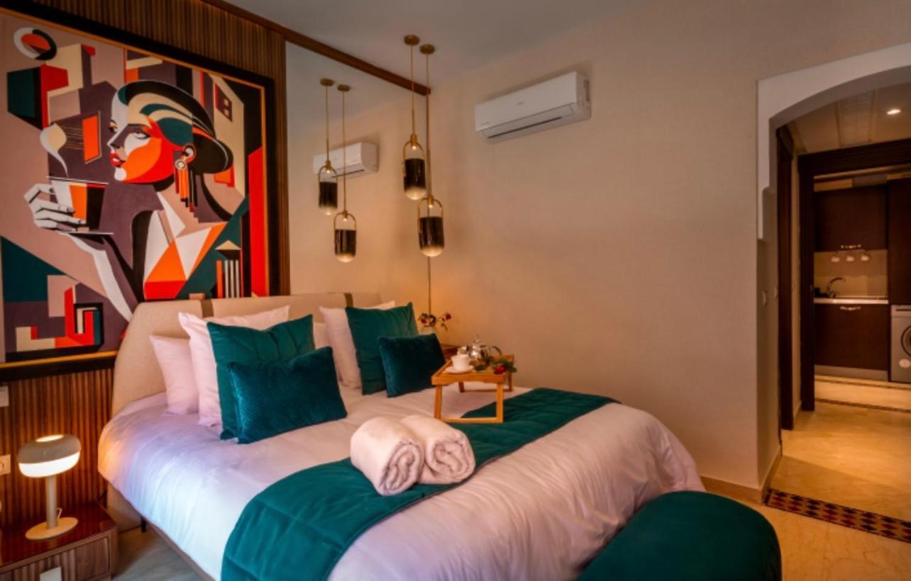 Logement De Luxe Avec Piscine, Hivernage مراكش المظهر الخارجي الصورة
