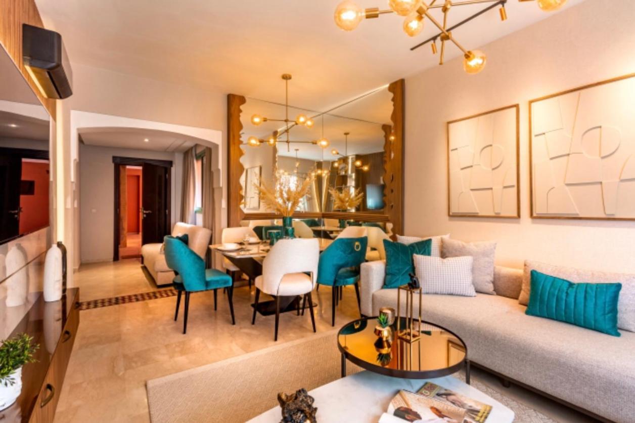 Logement De Luxe Avec Piscine, Hivernage مراكش المظهر الخارجي الصورة