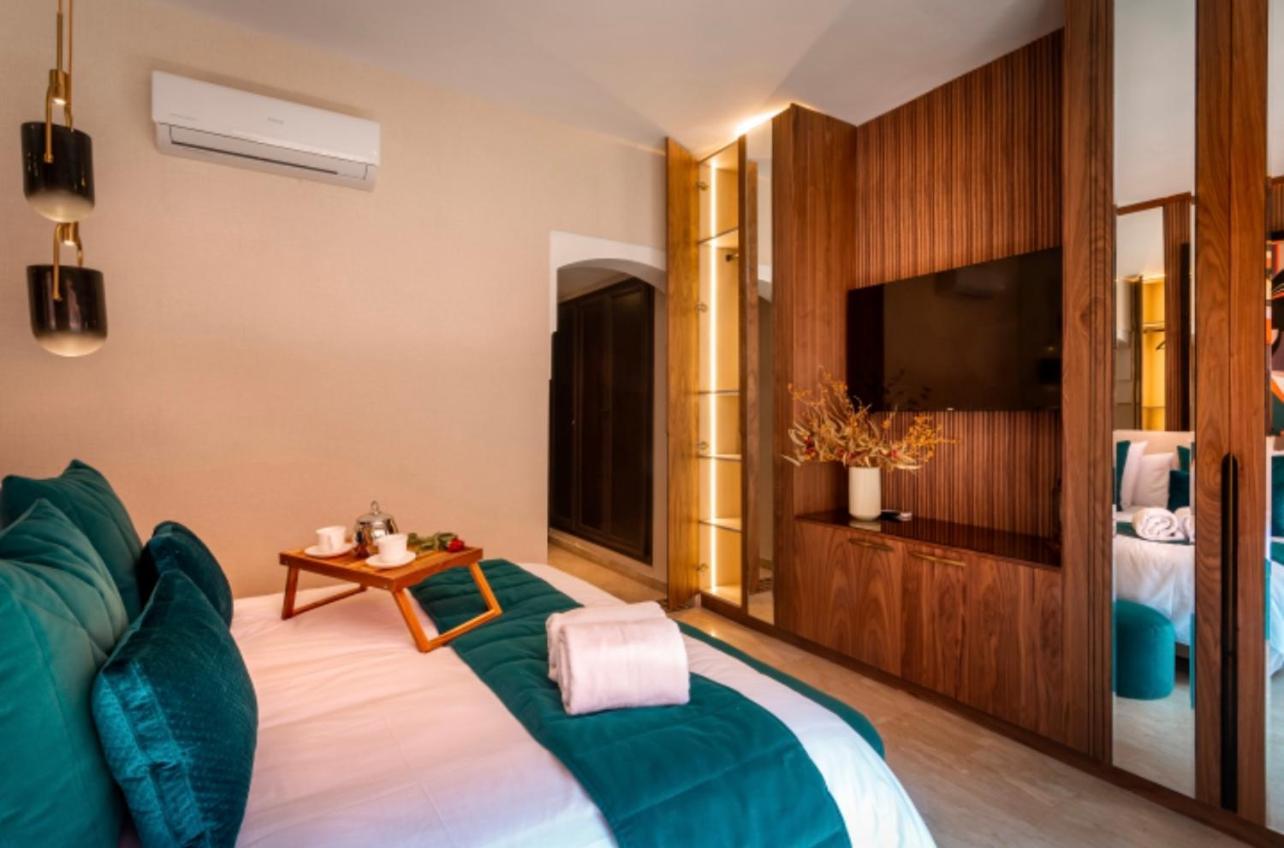 Logement De Luxe Avec Piscine, Hivernage مراكش المظهر الخارجي الصورة